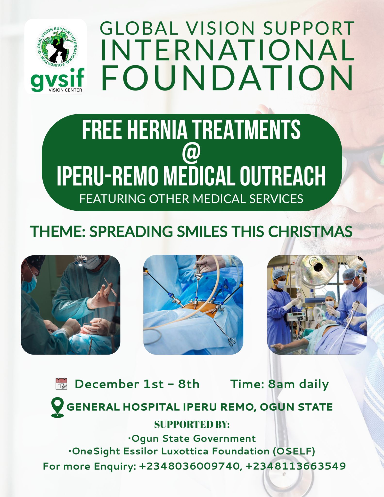 Free Hernia Treatment Iperu Remo