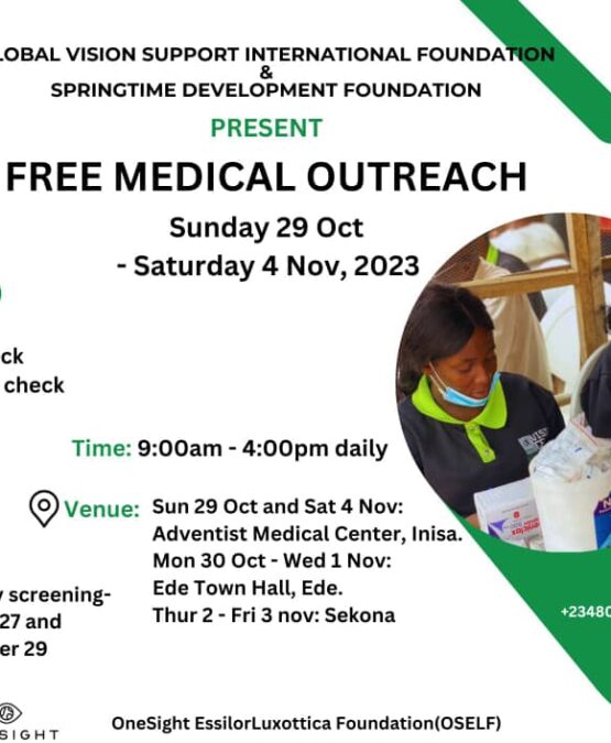 Free Medical Outreach Adventist Medical Center Inisa