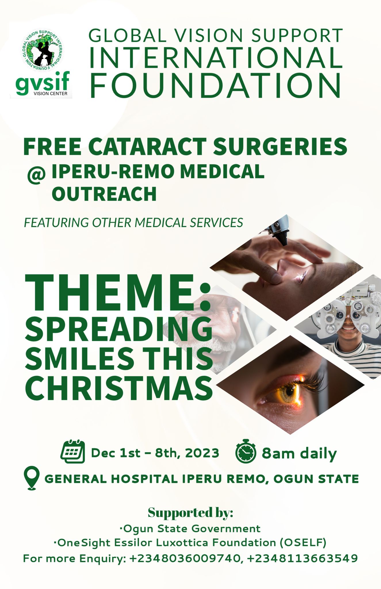 Iperu-Remo Free Cataract Surgeries