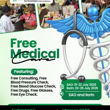 Sao and Ilorin Free Medical Care Outreach